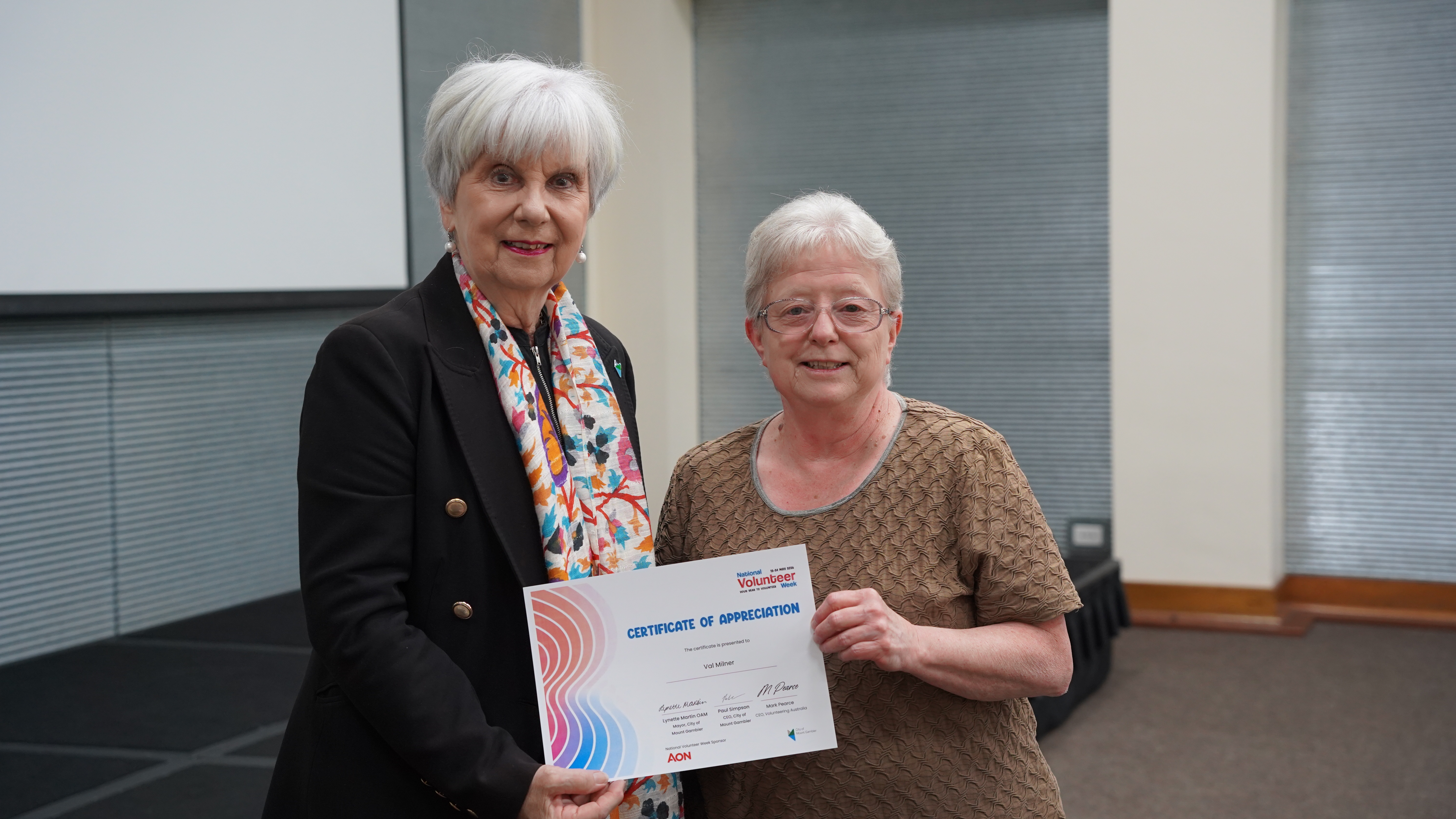 National Volunteer Week 2026 | City of Mount Gambier