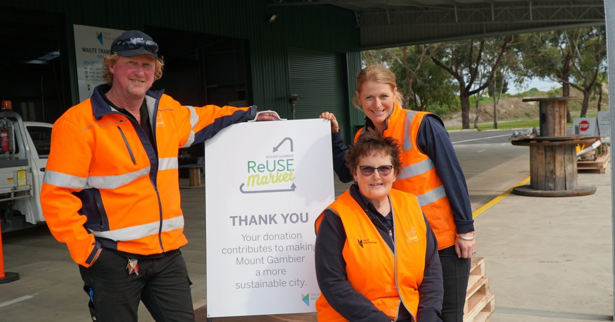 Mount Gambier ReUse Market opens this week City of Mount Gambier
