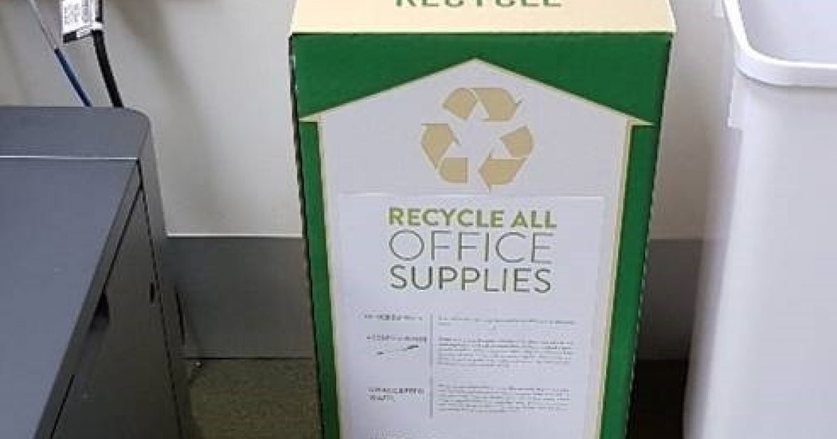 Office Supplies Recycling Box City of Mount Gambier