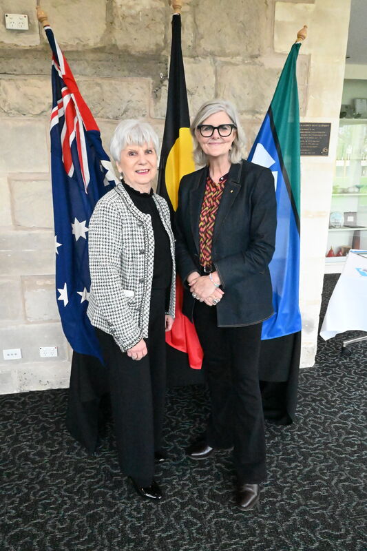 Mayor Lynette Martin was honoured to welcome and escort the Governor-General around Mount Gambier.