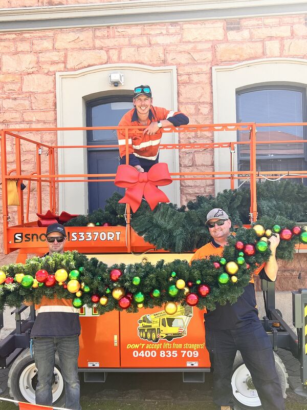 Decorations are now up around the city in the lead up to the AAM Timber Mount Gambier Christmas Parade.