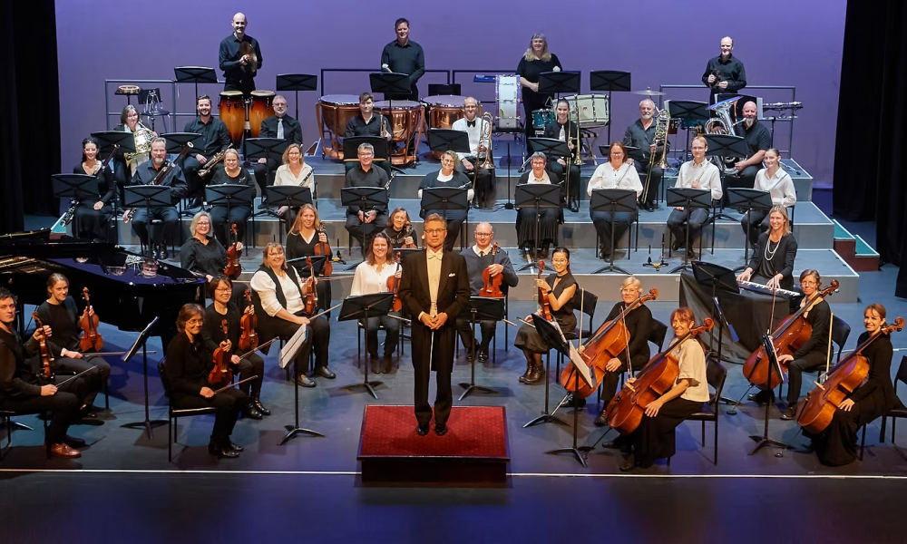 Limestone Coast Symphony Orchestra Gala Concert on stage in 2024.