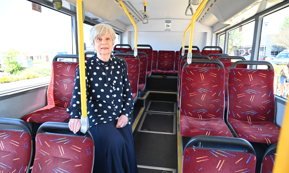 City of Mount Gambier Mayor Lynette Martin on the city bus service.