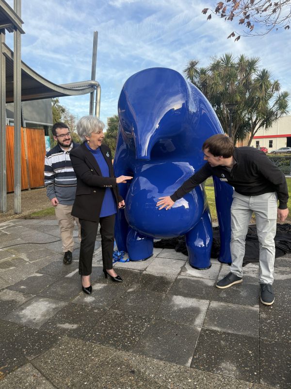 Councillor Jason Virgo, Mayor Lynette Martin and Councillor Josh Lynagh.