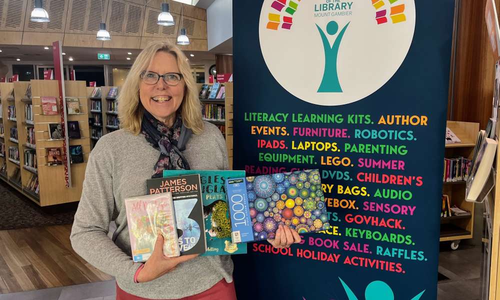 Friends of the Library President Chris Lloyd is calling for donations to support the annual Big Book Sale and new volunteers to join the committee.