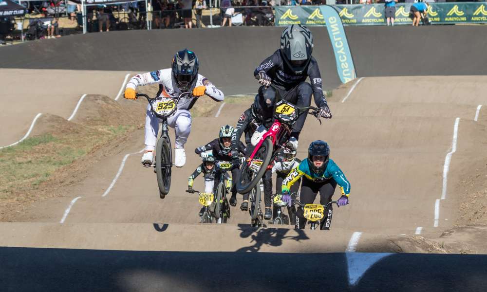 The Blue Lake BMX Club SA State Series. Photo: Nick Wilson.
