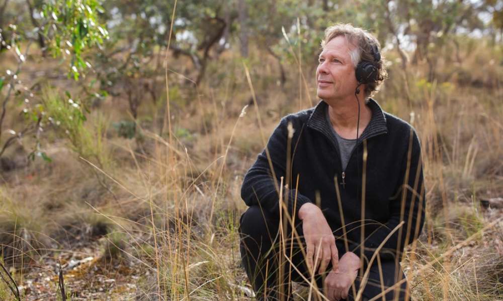 Acoustic ecologist and best-selling author Andrew Skeoch will hold an immersive presentation exploring the voices of nature on Monday 10 November 2025.
