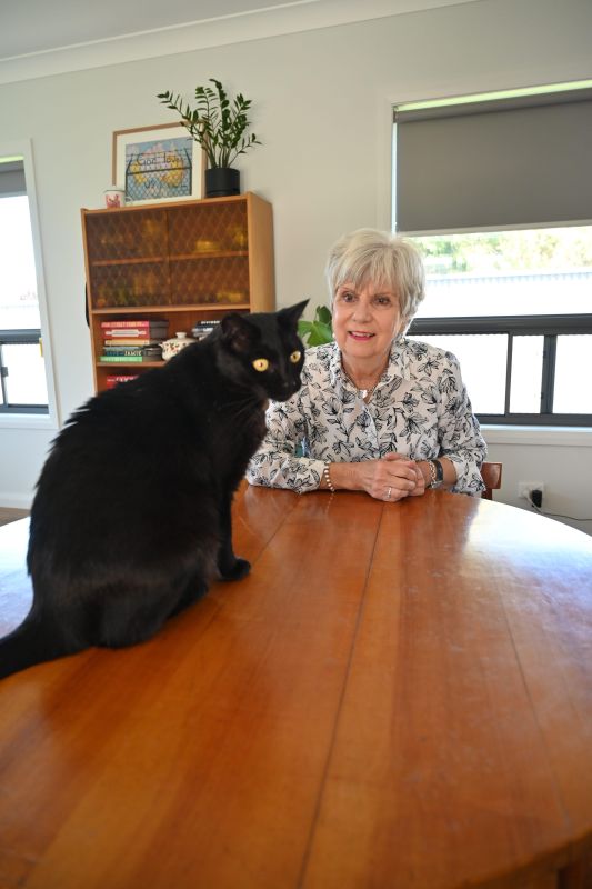 Mayor Lynette Martin and Frank.