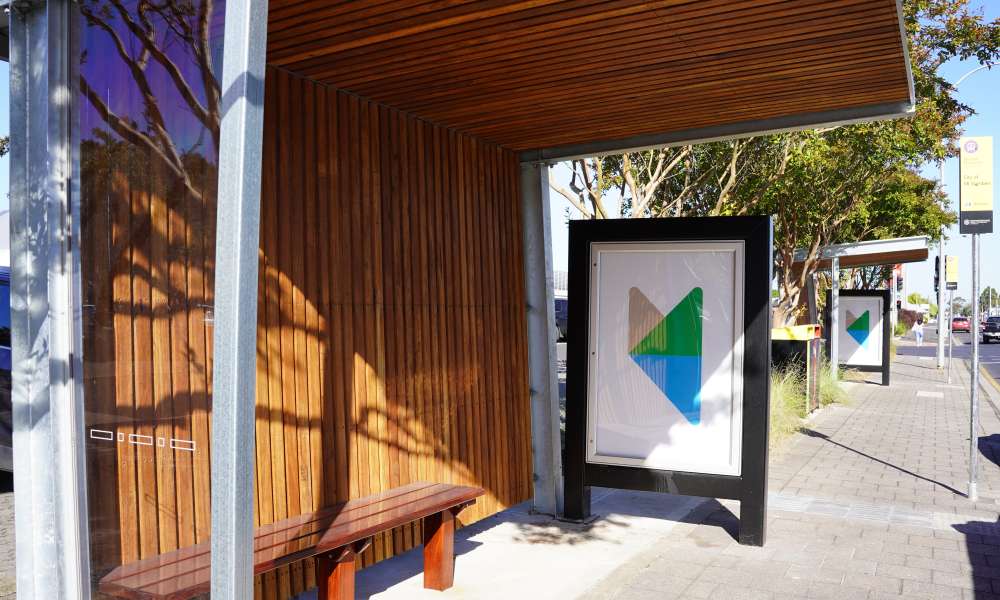 Sturt Street bus stops.