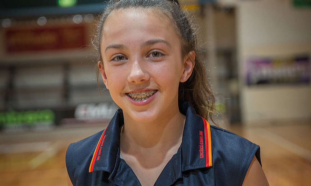 Basketball Mount Gambier's Emily Close, Commercial Club of Mount Gambier Exceptional Junior Awardee 2017.