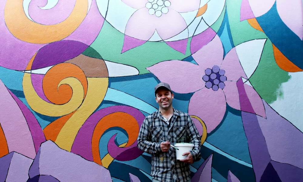 Applications are now open for local artists, not-for-profit organisations and community groups to support the delivery of vibrant, creative and contemporary projects. Justin Clarke was able to complete his concept ‘Shine in the South East’, a mural in Commerce Arcade, with the assistance of the 2019/2020 Creative Arts Fund. Photo credit: Kate Hill